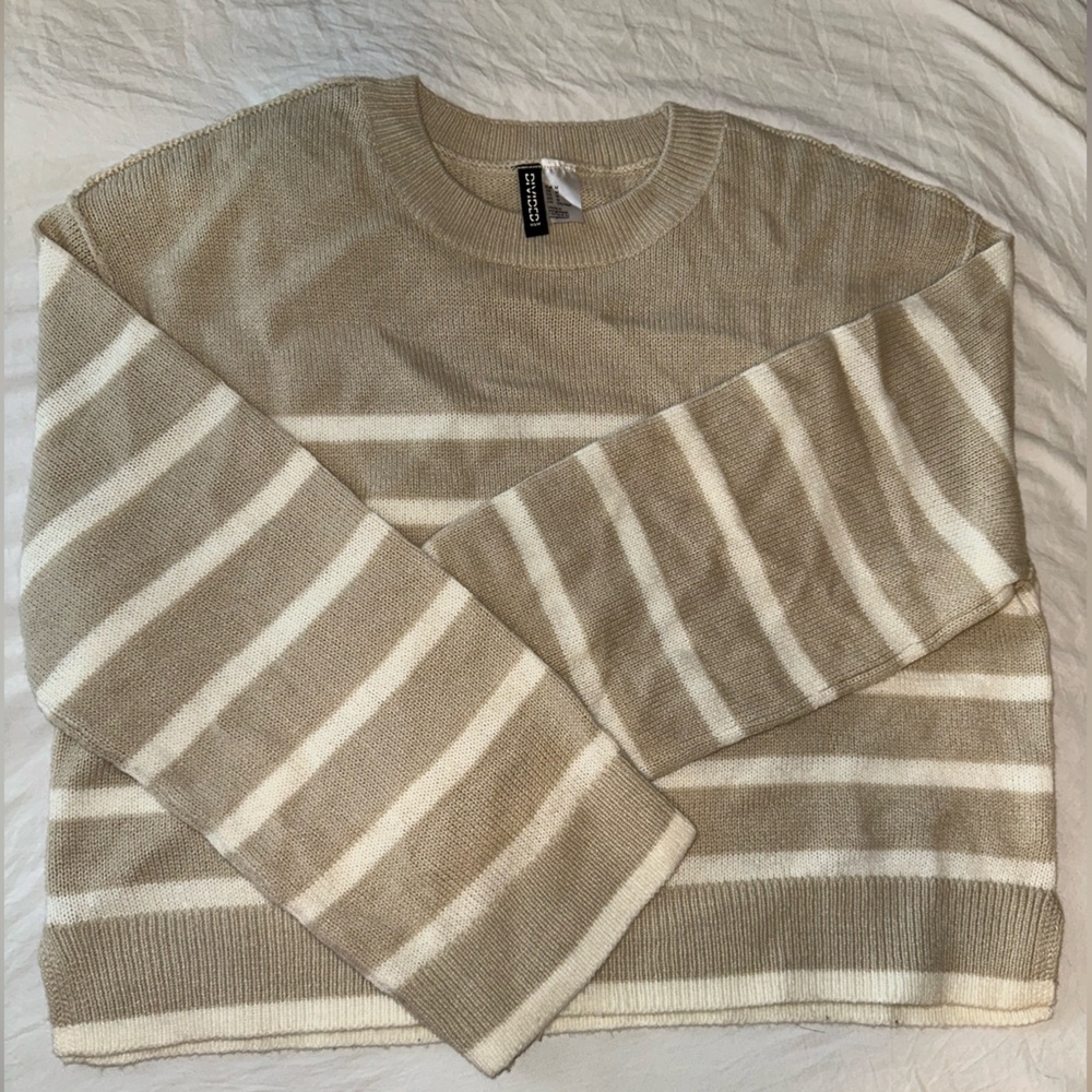 H&M Cream Knit Sweater